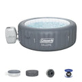 Coleman Palm Springs 4-6 Person EnergySense Smart AirJet Plus Inflatable Hot Tub Outdoor Spa