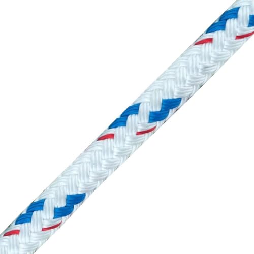 New England Ropes 7/16in Sta-Set Rope White 600ft Spool