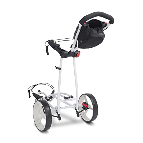 Big Max Autofold FF Push Carts White