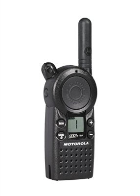 Motorola Solutions 6 Pack CLS1110 Walkie Talkie Radios with Headsets Black