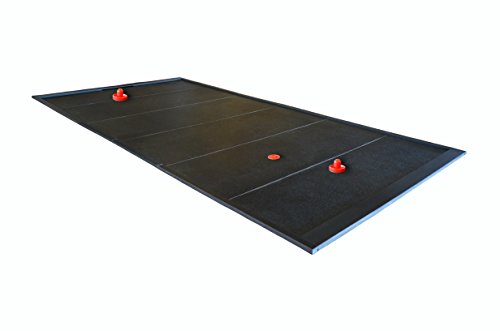 Puckashmaka Pool Table Hockey 7 Foot Black