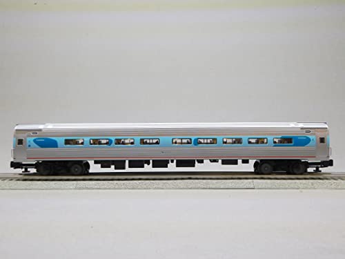 Lionel Amtrak AMFLEET Phase V Passenger Coach/CAB CAR 2 Pack O Gauge Silver