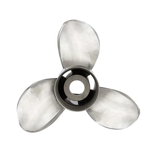 Quicksilver Silverado Propeller High Polished Stainless Finish 13.1 Dia x 16 Pitch Right Hand
