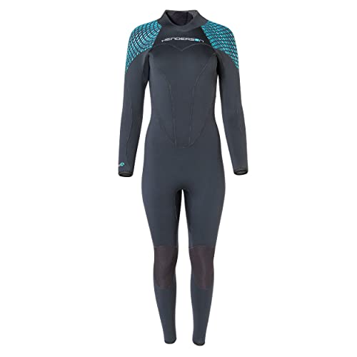 Henderson 5mm Womens Greenprene Back Zip Full Wetsuit Black
