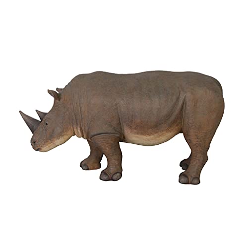 Design Toscano Rhinoceros Statue Full Color