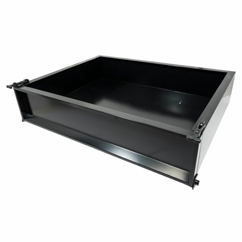 Performance Plus Carts Club Car DS Golf Cart Black Steel Utility Cargo Box Kit with Brackets