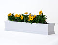Generic 72 Inch Laguna Cleat Mount Window Box White