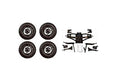 3G Lift Kit Combo with 10" Flash for Club Car DS Golf Carts 1984 to 2003