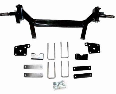 3G Lift Kit Combo with 12" Colossus for EZGO TXT Electric Golf Carts 2002-2010