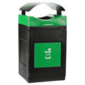 Commercial Zone Products Avante™ Series 55-Gallon Black Compost Container