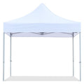 Pro Expo 10x10 Heavy Duty Aluminum Canopy Tent Package Waterproof Fireproof White