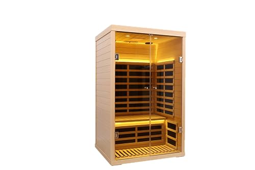 YESGIGA Luxury Far Infrared Sauna Room Natural