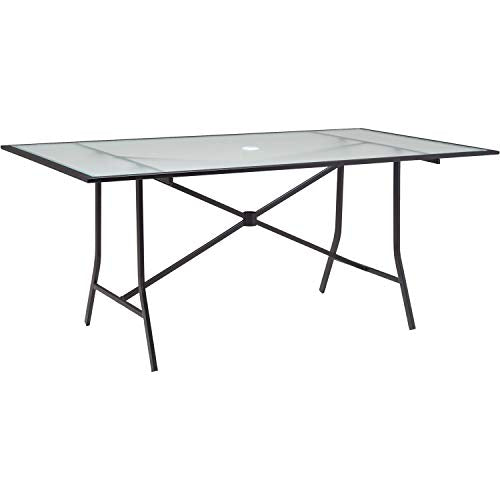Hanover Lavallette 7-Piece Patio Dining Set Silver