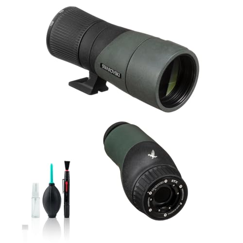 SWAROVSKI OPTIK STX Spotting Scope Modular Zoom Eyepiece with 65mm Objective Lens Black