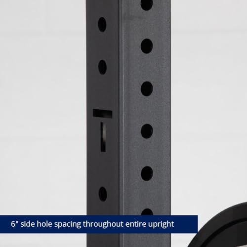Titan Fitness X-3 Series Tall Bolt-Down Power Rack 36-in. Depth Black
