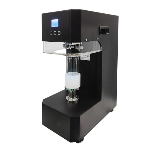 Generic Wixkix Commercial Can Sealer Adjustable Height Electric for Aluminum & Plastic Soda & Beer Black