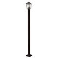 Z-Lite Outdoor Post Light 531PHBS-536P-ORB Oil Rubbed Bronze