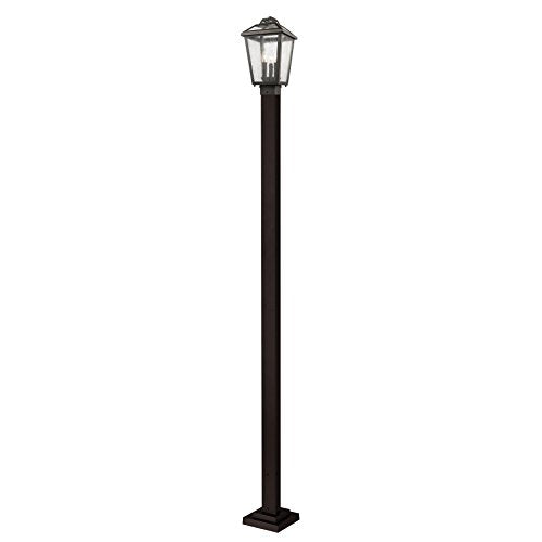 Z-Lite Outdoor Post Light 531PHBS-536P-ORB Oil Rubbed Bronze