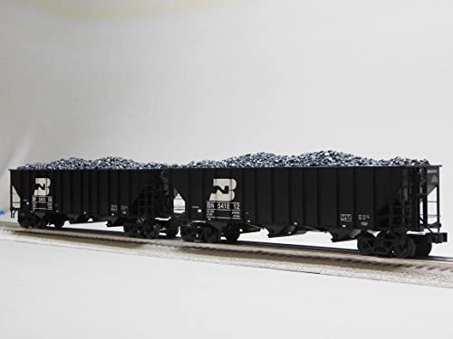 Lionel Burlington Northern 100 TON Hopper 2 Pack O Gauge Black