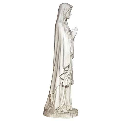Design Toscano Life Size Blessed Virgin Mary Statue Antique Stone