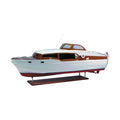 Micro-Mark 1954 Chris-Craft Commander Express Cruiser Wooden Boat Kit 1/12 Scale