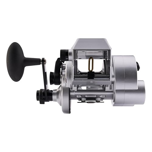 PENN Fathom Electric Fishing Reel Kit with Battery and Charger Silver/Black
