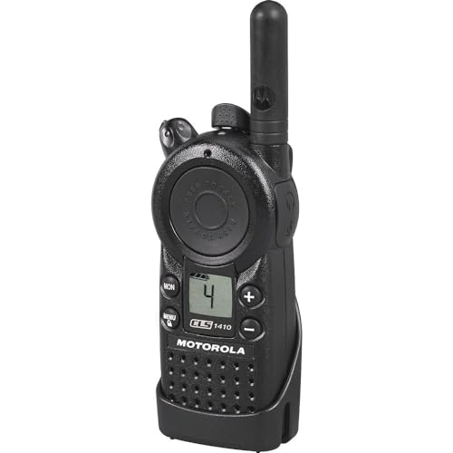 Motorola Solutions 6 Pack CLS1410 UHF 1W 4-Channel 2-Way Radio Black