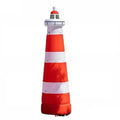 BOZHOUYUPIN 8m Giant Inflatable Pharos Lighthouse PVC Tarpaulin Advertising Model As Picture Show
