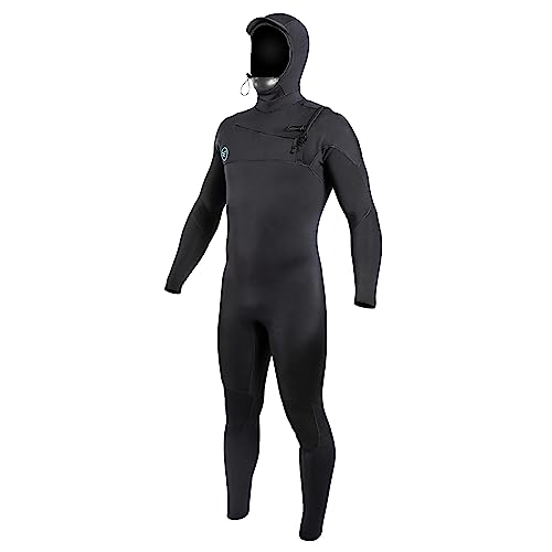 Ride Engine Onsen 4/3 Front Zip Hooded Full Men's Wetsuit MT