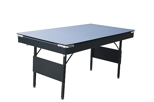 MRISN 3 in 1 Multi Game Table Black+Blue