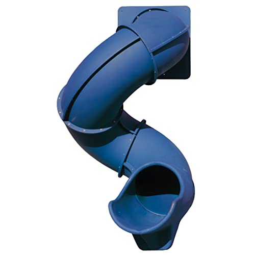 Generic Premium Turbo Twister Playset Slide 7ft Deck Height Blue