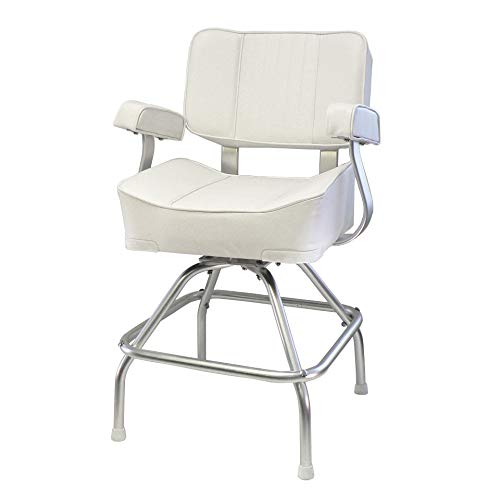 Springfield Deluxe Captain's Seat and Stand Off-White