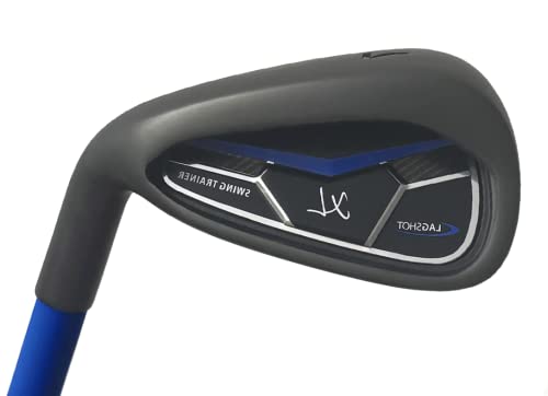 Lag Shot Golf XL Triple Threat Combo Trainer (LEFT HANDED) Navy Blue Shaft