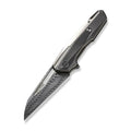 WE Maciej Torbé WE23012B-DS1 Polished Bead Blasted Titanium Handle with Gray Inlay Black