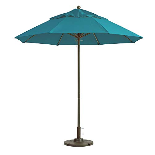 GROSFILLEX INC Windmaster Umbrella 9 Ft Turquoise