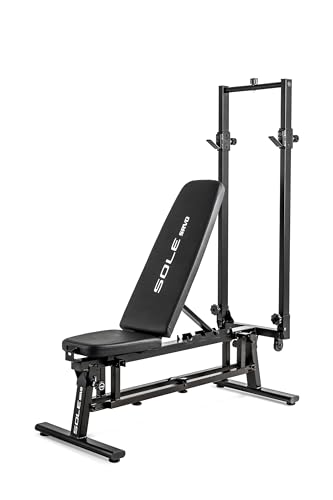 SOLE New 2023 Weight Bench Sole SRVO Bench Black