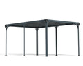 Palram Canopia Milano 10x14 Gazebo Gray/Bronze