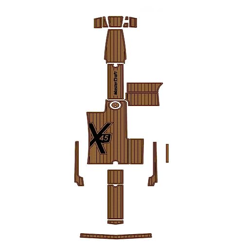 Zomanon Boat EVA Faux Teak Decking Floor Mat for 2005-2013 Mastercraft X45 - Multiple Color Options Available