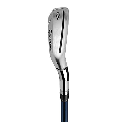 TaylorMade SIM MAX OS Irons Steel Shaft KBS Max 85 5-PW AW Right Hand Regular Flex Titanium Black Blue