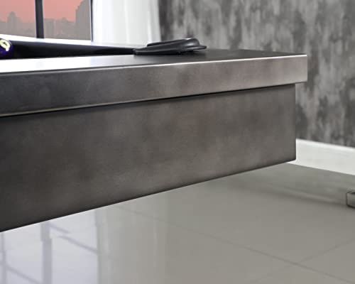 Empire USA Plank & Hide - Jaxx Billiard Pool Table Gunmetal Grey
