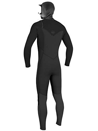 O'NEILL Hyperfreak 4/3+ mm Chest Zip with Hood Full Wetsuit Black/Black