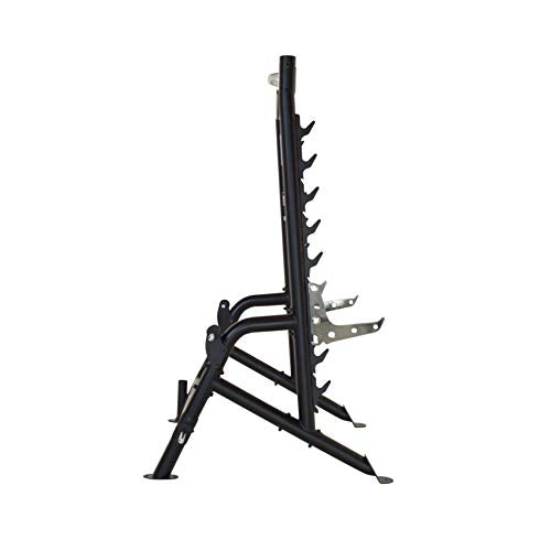 Inspire Fitness Squat Rack with Pull Up Bar Silver