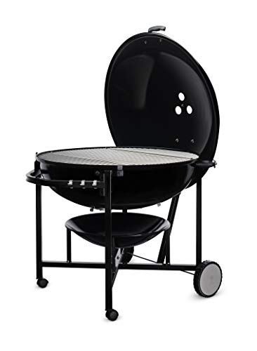 Weber The Ranch Charcoal Kettle Grill Black
