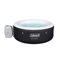 Coleman SaluSpa 4-Person Inflatable Hot Tub with 120 AirJets Black