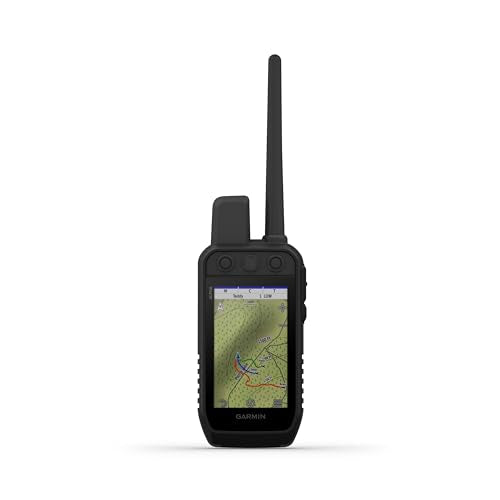 Garmin Alpha® 200 Plus Rugged GPS Handheld for Dog Tracking and Training Black