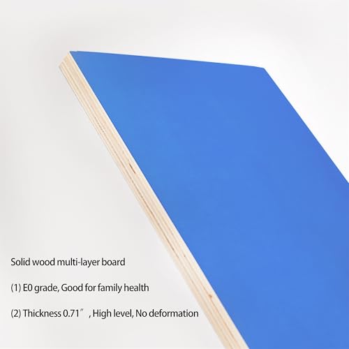 AiAigpt Premium 5.5 Ft Pool Table Green Velvet Cloth MDF Black+Blue