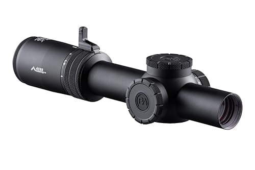 Primary Arms Compact PLxC 1-8X24 FFP Rifle Scope Black