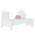 Picket House Furnishings Jenna 3 Piece Twin Kids Bedroom Set White