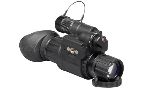 Generic AGM Global Vision Wolf-14 NW1 Night Vision Monocular Gen 2+ P45 White Phosphor Level 1 Black
