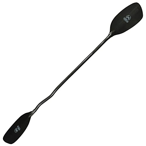 Werner Paddles Player Carbon Bent Shaft Kayak Paddle-194cm Black
